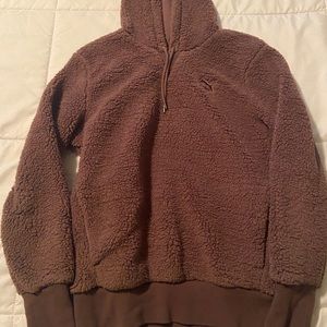 puma sherpa hoodie